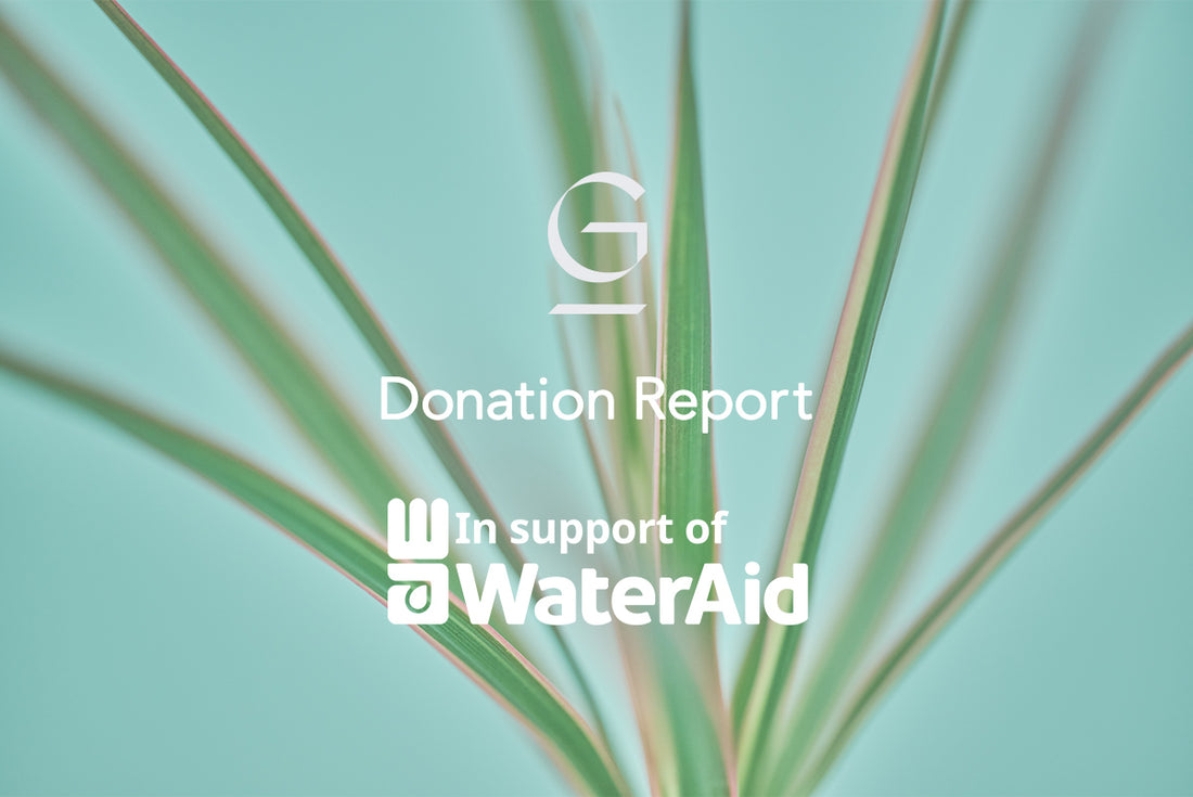 WaterAid Japanへ寄付のご報告