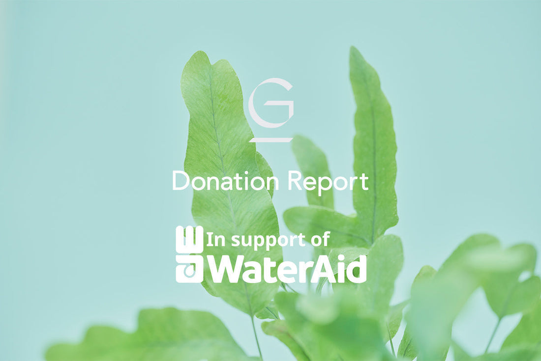 WaterAid Japanへ寄付のご報告