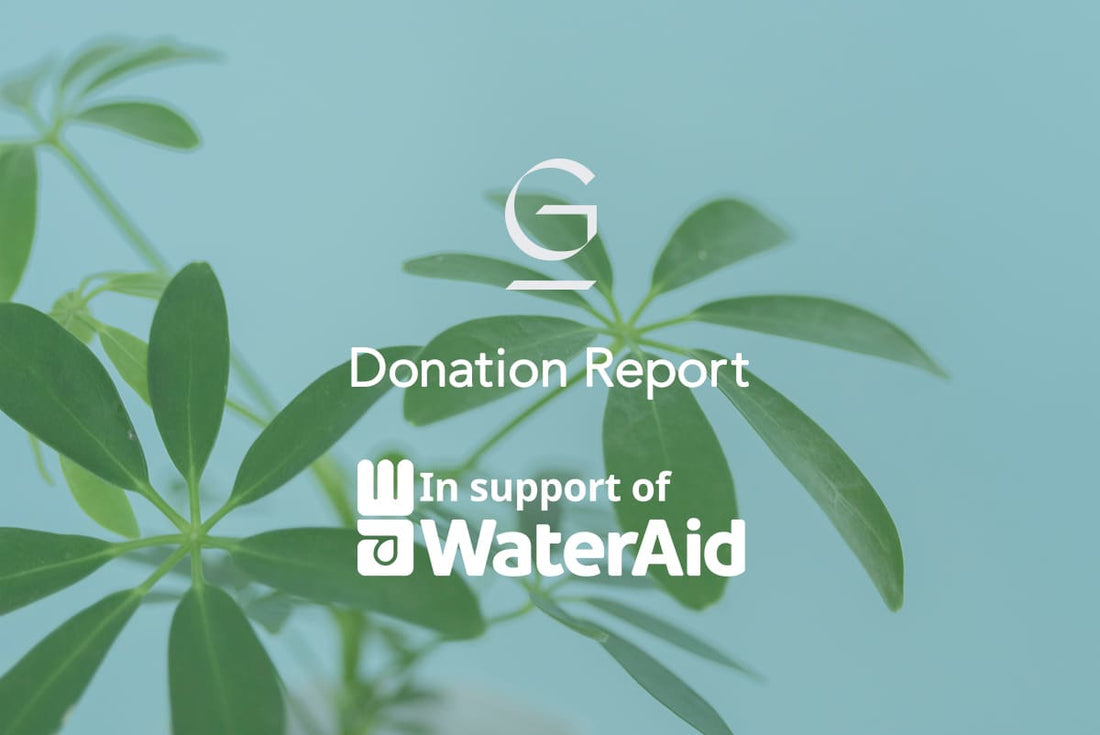 WaterAid Japanへ寄付のご報告