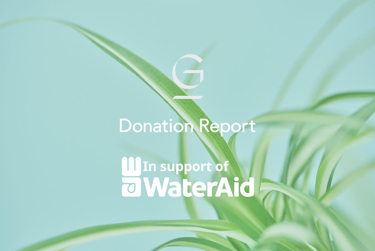 WaterAid Japanへ寄付のご報告