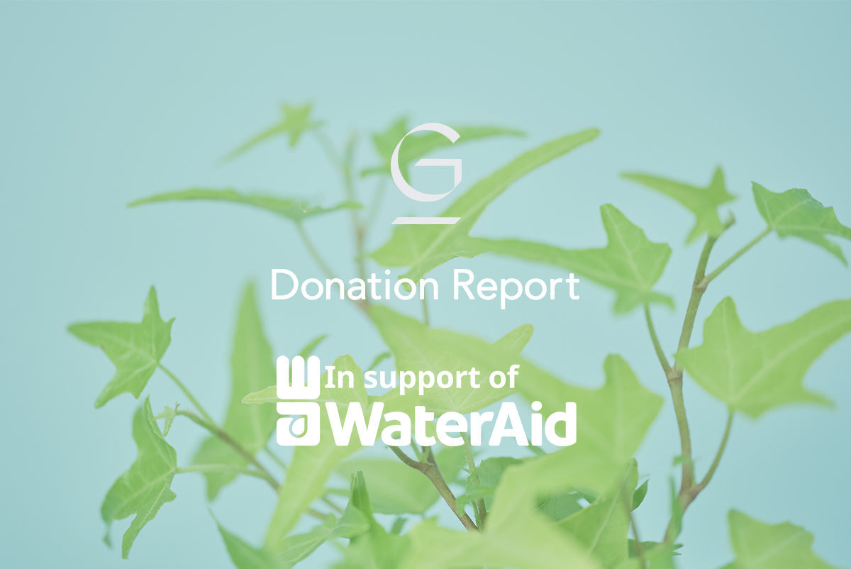 WaterAid Japanへ寄付のご報告