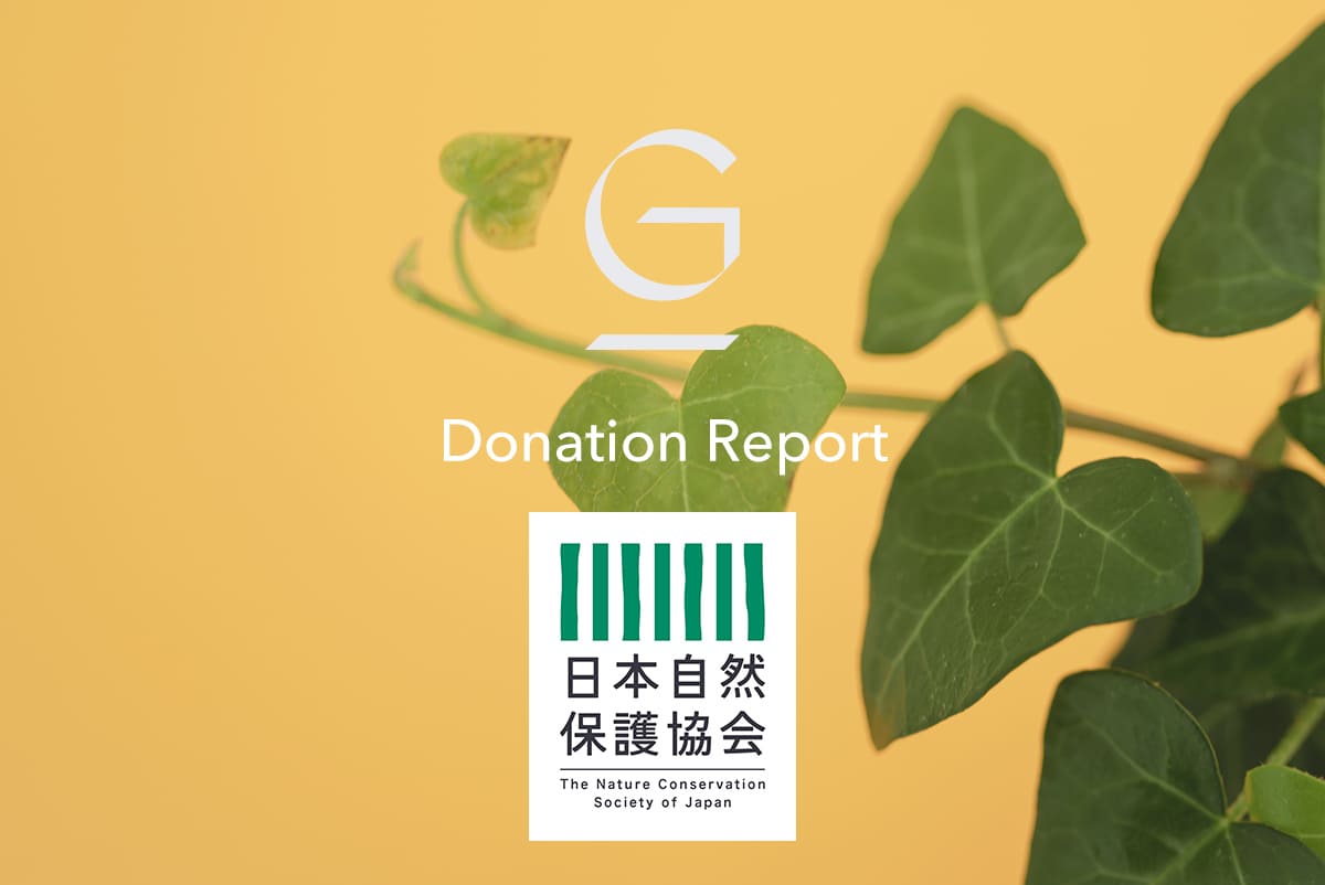 日本自然保護協会へ寄付のご報告