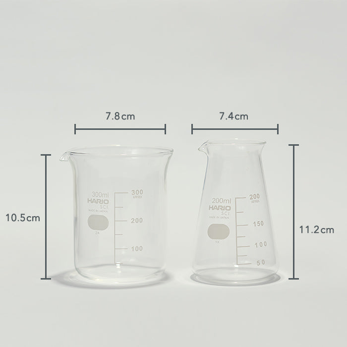 ガラスフラスコセット 500ml 300ml 25ml ビーカー ビーカー （～500ml）|ガラス器具|製品紹介｜理化学研究機器・消耗品の