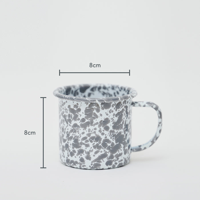 CROW CANYON HOME MUG Gray 琺瑯マグ｜土を使わない観葉植物