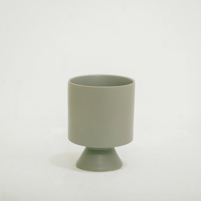 KPMベルリンクアランドミントグリーン ポット&amp;シュガー&amp;クリーマ SU3049 ハンギングもできる、かわいいグリーンポット 「Little Green Pot 」