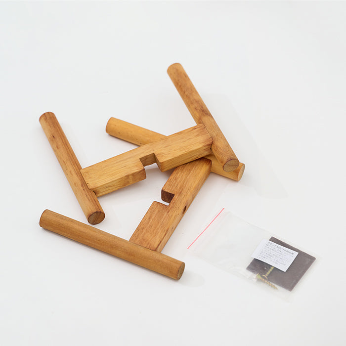 Wood Stand S 木製スタンド｜土を使わない観葉植物 – &Green